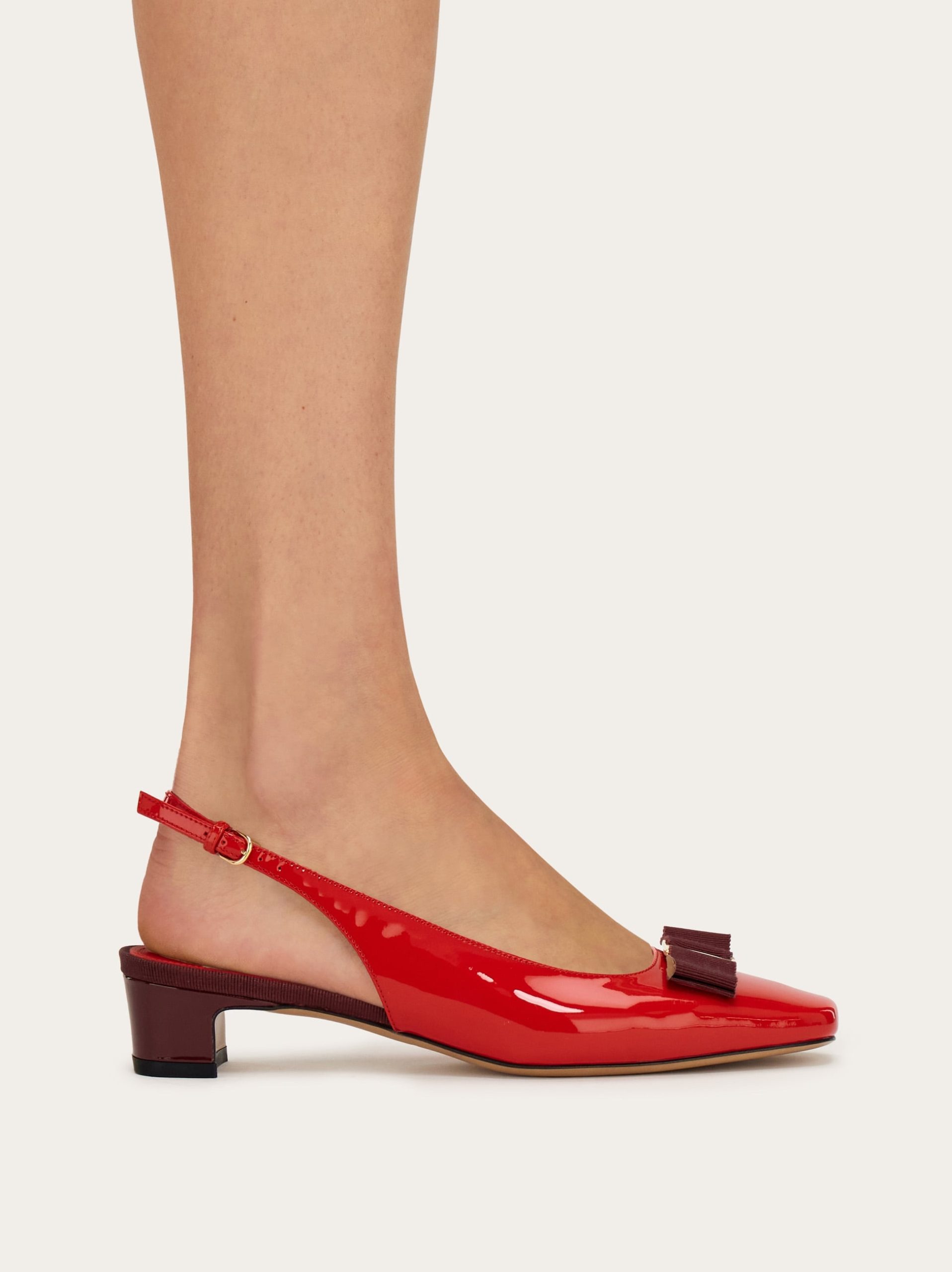 Ferragamo Iconic bow slingback - Image 7